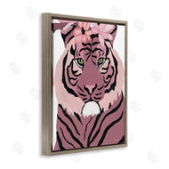 Yvette St. Amant | Tiger with Pink Blooms