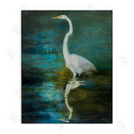 Julia Purinton | Nautical Bird Lake Reflection