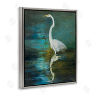 Julia Purinton | Nautical Bird Lake Reflection