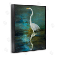 Julia Purinton | Nautical Bird Lake Reflection