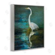 Julia Purinton | Nautical Bird Lake Reflection
