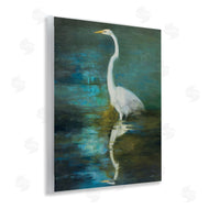 Julia Purinton | Nautical Bird Lake Reflection