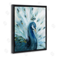 Yvette St. Amant | Elegant Peacock Painting