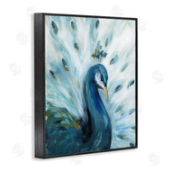 Yvette St. Amant | Elegant Peacock Painting