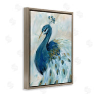 Yvette St. Amant | Elegant Blue Peacock
