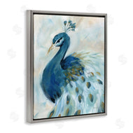Yvette St. Amant | Elegant Blue Peacock