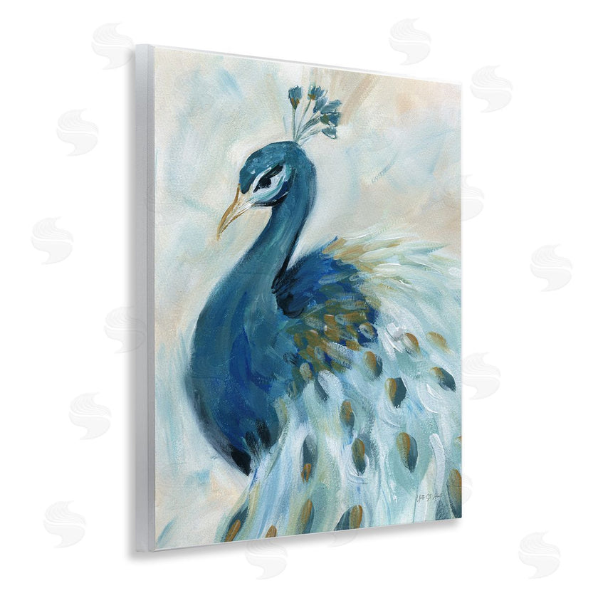 Yvette St. Amant | Elegant Blue Peacock