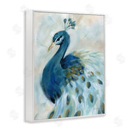 Yvette St. Amant | Elegant Blue Peacock