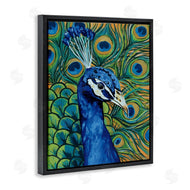Yvette St. Amant | Bold Peacock Feathers Pattern