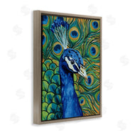 Yvette St. Amant | Bold Peacock Feathers Pattern