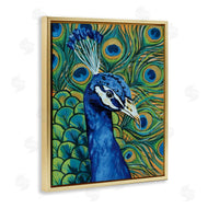 Yvette St. Amant | Bold Peacock Feathers Pattern