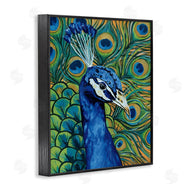 Yvette St. Amant | Bold Peacock Feathers Pattern