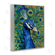 Yvette St. Amant | Bold Peacock Feathers Pattern