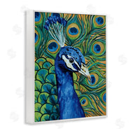 Yvette St. Amant | Bold Peacock Feathers Pattern