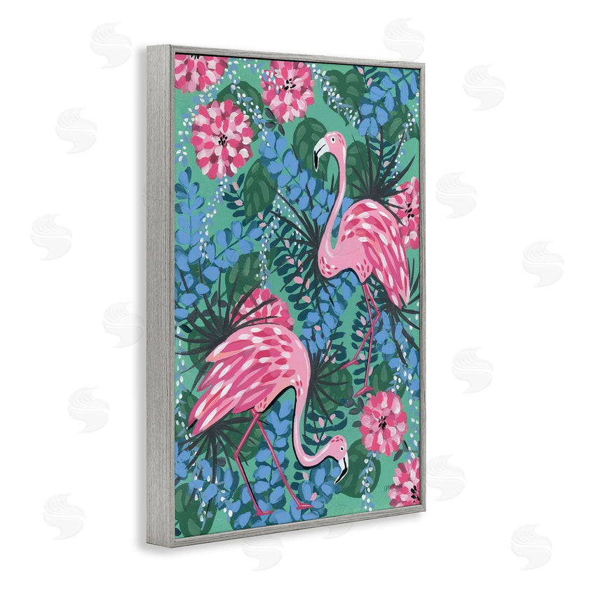 Yvette St. Amant | Maximalist Flamingos Pattern