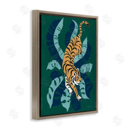 Yvette St. Amant | Tiger Prowling over Palms