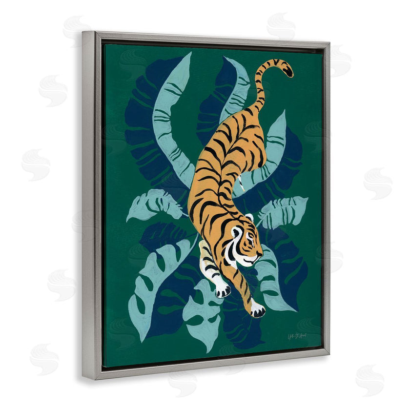 Yvette St. Amant | Tiger Prowling over Palms