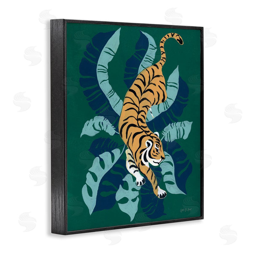 Yvette St. Amant | Tiger Prowling over Palms