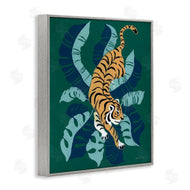 Yvette St. Amant | Tiger Prowling over Palms