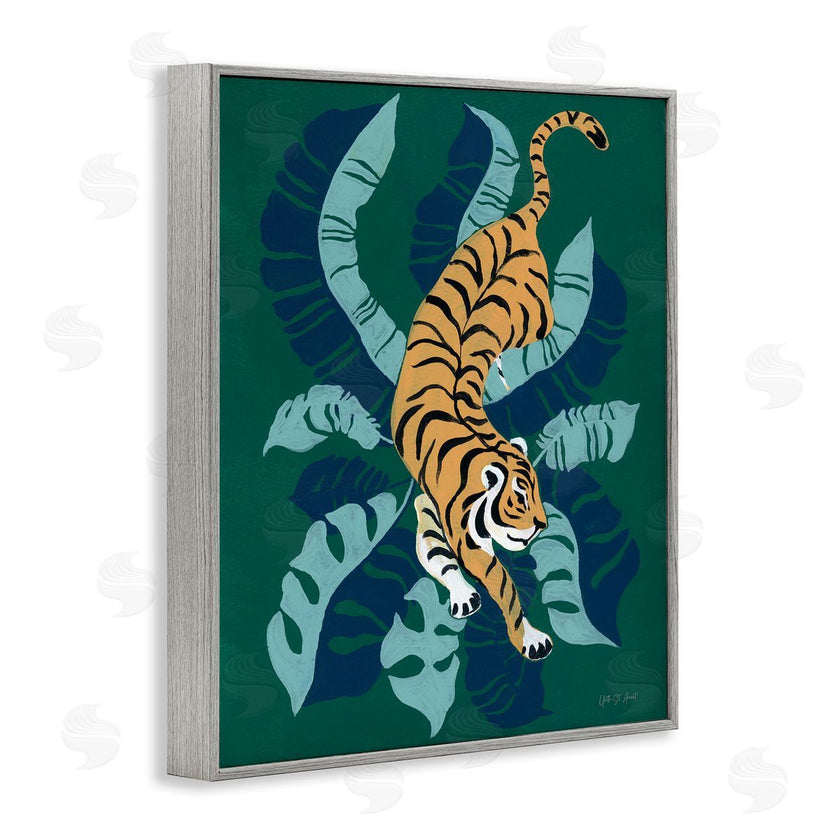 Yvette St. Amant | Tiger Prowling over Palms