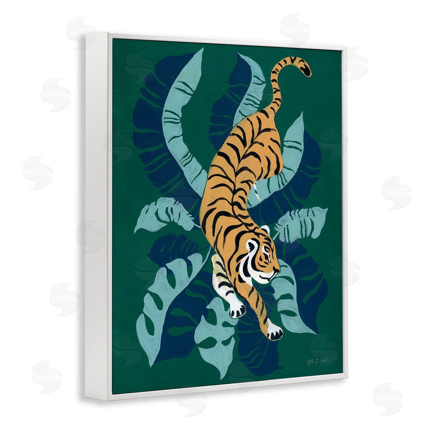 Yvette St. Amant | Tiger Prowling over Palms