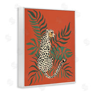 Yvette St. Amant | Leopard and Palm Leaves