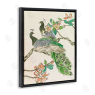 Melissa Wang | Peacock Perched on Branch