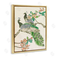 Melissa Wang | Peacock Perched on Branch