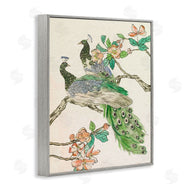 Melissa Wang | Peacock Perched on Branch