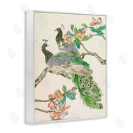 Melissa Wang | Peacock Perched on Branch