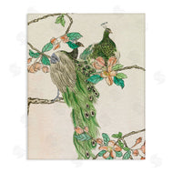 Melissa Wang | Traditional Floral Peacock
