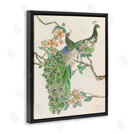 Melissa Wang | Peacock Pair on Branch