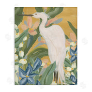 June Erica Vess | Tropical Egret Painting