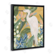 June Erica Vess | Tropical Egret Painting