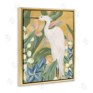 June Erica Vess | Tropical Egret Painting
