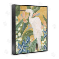 June Erica Vess | Tropical Egret Painting