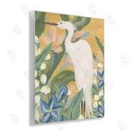 June Erica Vess | Tropical Egret Painting