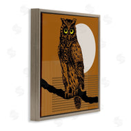 Regina Moore | Owl Perched with Moon