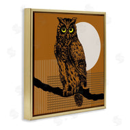 Regina Moore | Owl Perched with Moon