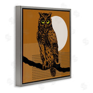 Regina Moore | Owl Perched with Moon