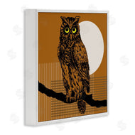 Regina Moore | Owl Perched with Moon