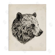Victoria Barnes | Rustic Bear Drawing