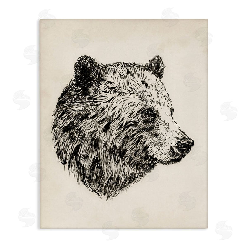 Victoria Barnes | Rustic Bear Drawing