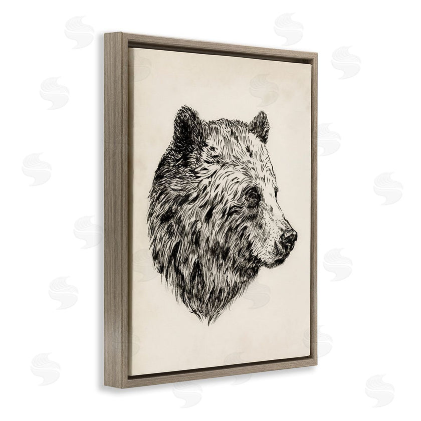 Victoria Barnes | Rustic Bear Drawing