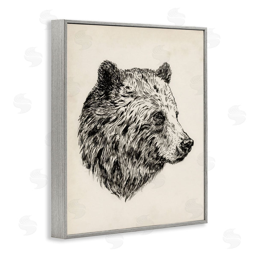 Victoria Barnes | Rustic Bear Drawing