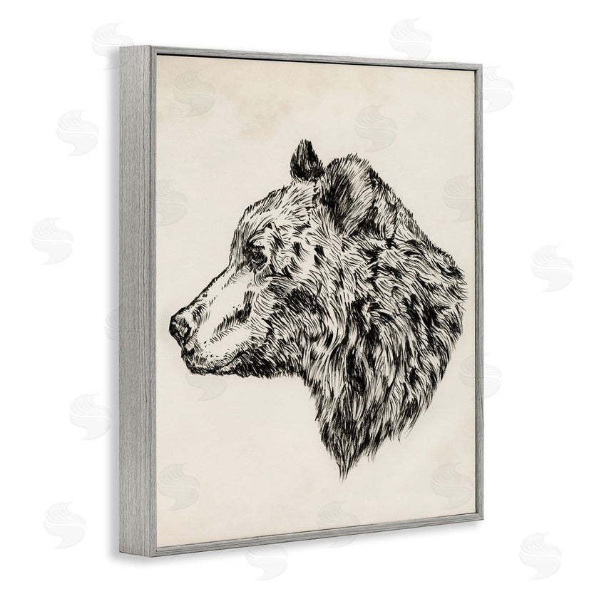 Victoria Barnes | Woodland Bear Drawing