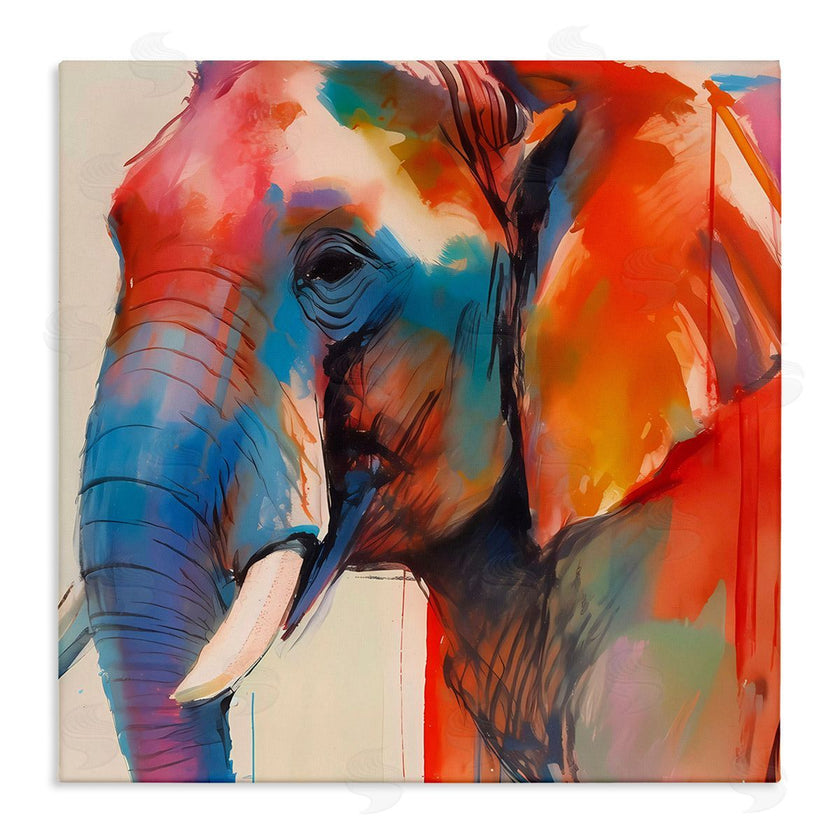 Walker Noble | Elephant with Modern Hues