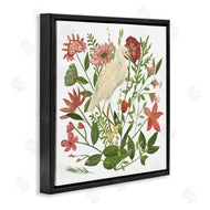 Melissa Wang | Nautical Flowers and Egret