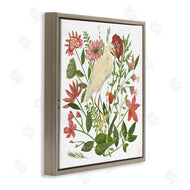 Melissa Wang | Nautical Flowers and Egret