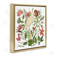 Melissa Wang | Nautical Flowers and Egret